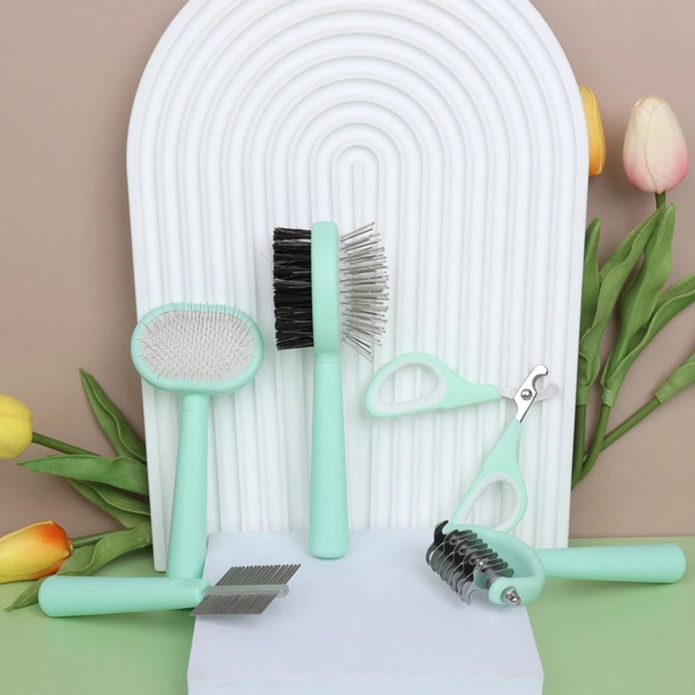 Pet Grooming Hair Removal Comb Set
