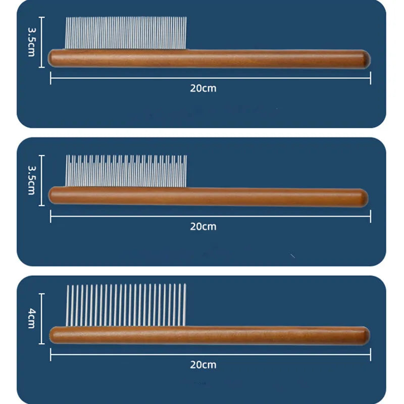 Wooden Pet Hair Remover