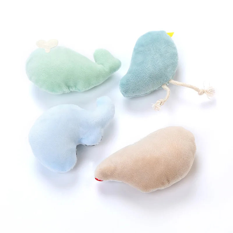 Cute Elephant Hedgehog Bird Shaped Plush Toy
