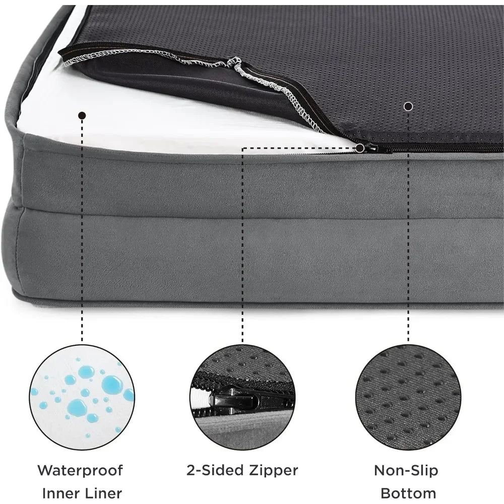 Supportive Foam Pet Couch Bed