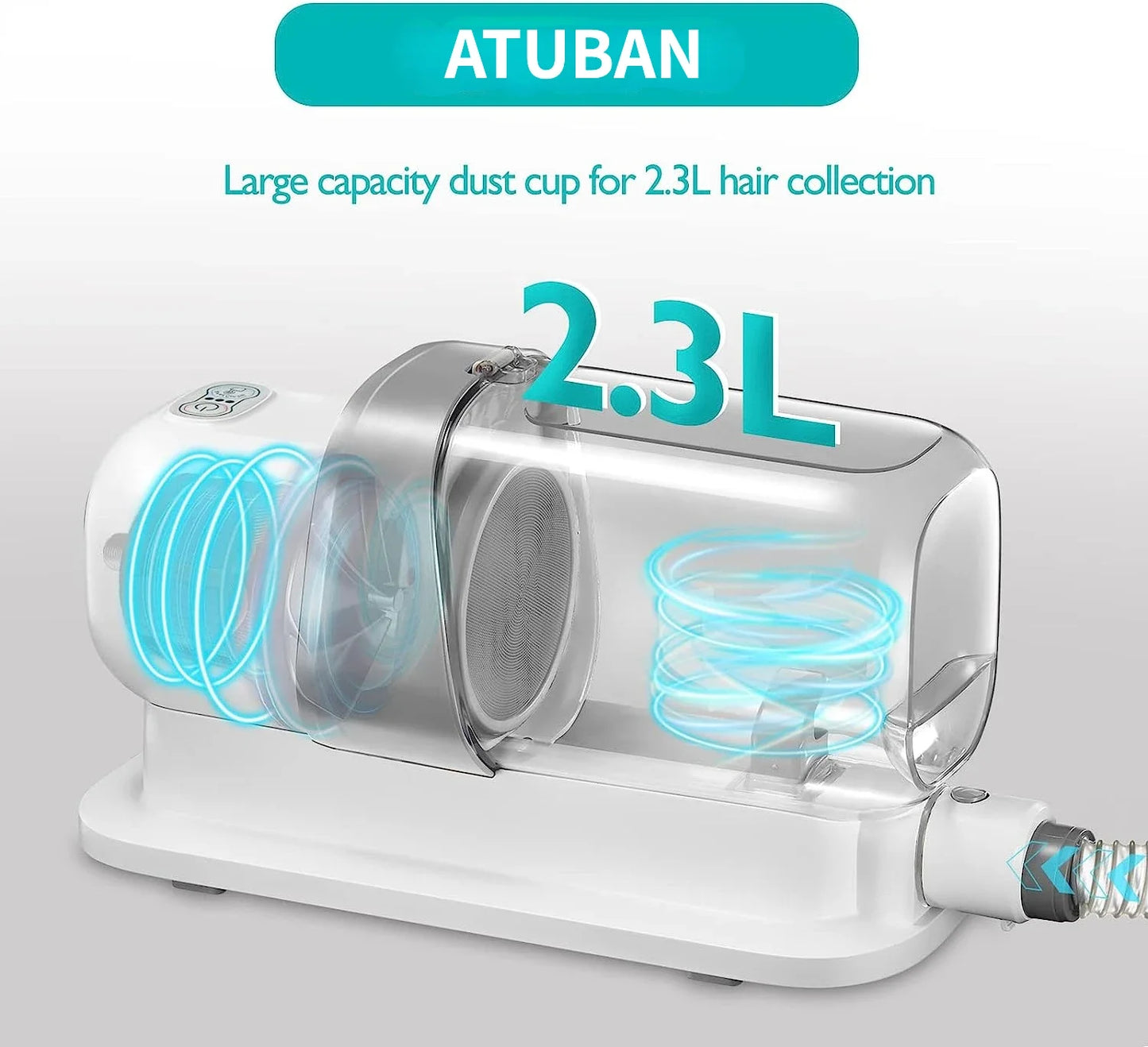 Pet Grooming Vacuum Kit