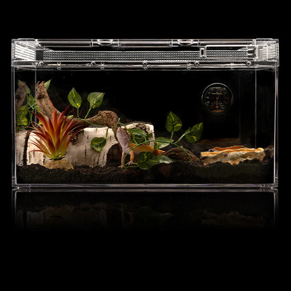 Resin Large Reptile Hide Wooden Bark