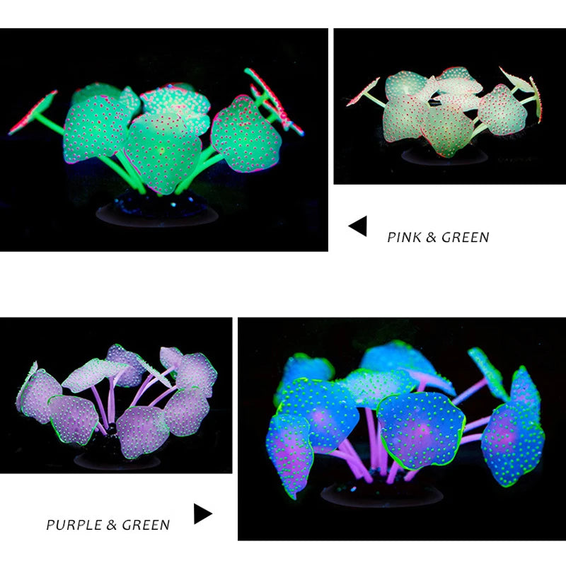 Silicone Artificial Fish Tank Ornament