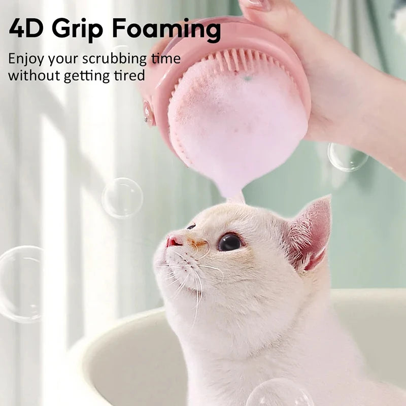 Pet Bath Comb Grooming Brush