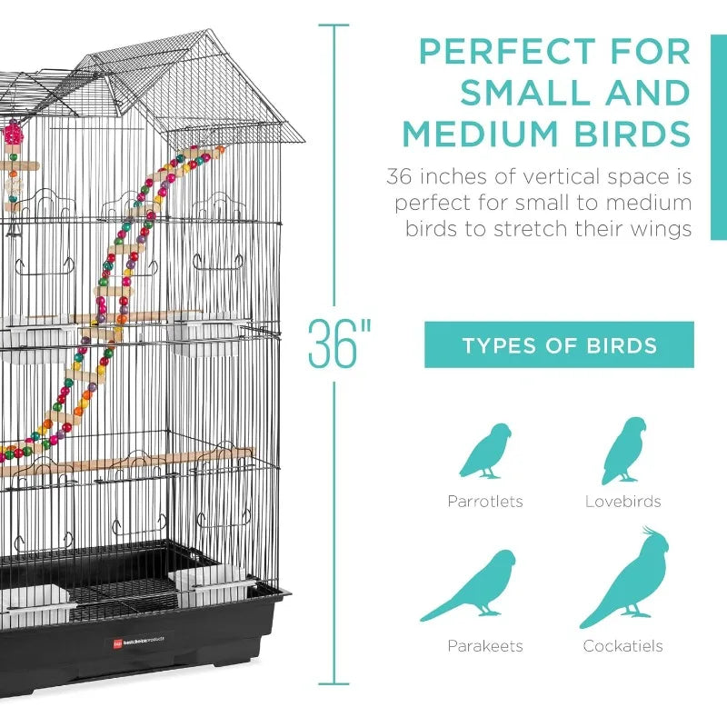 Indoor/Outdoor Iron Bird Cage