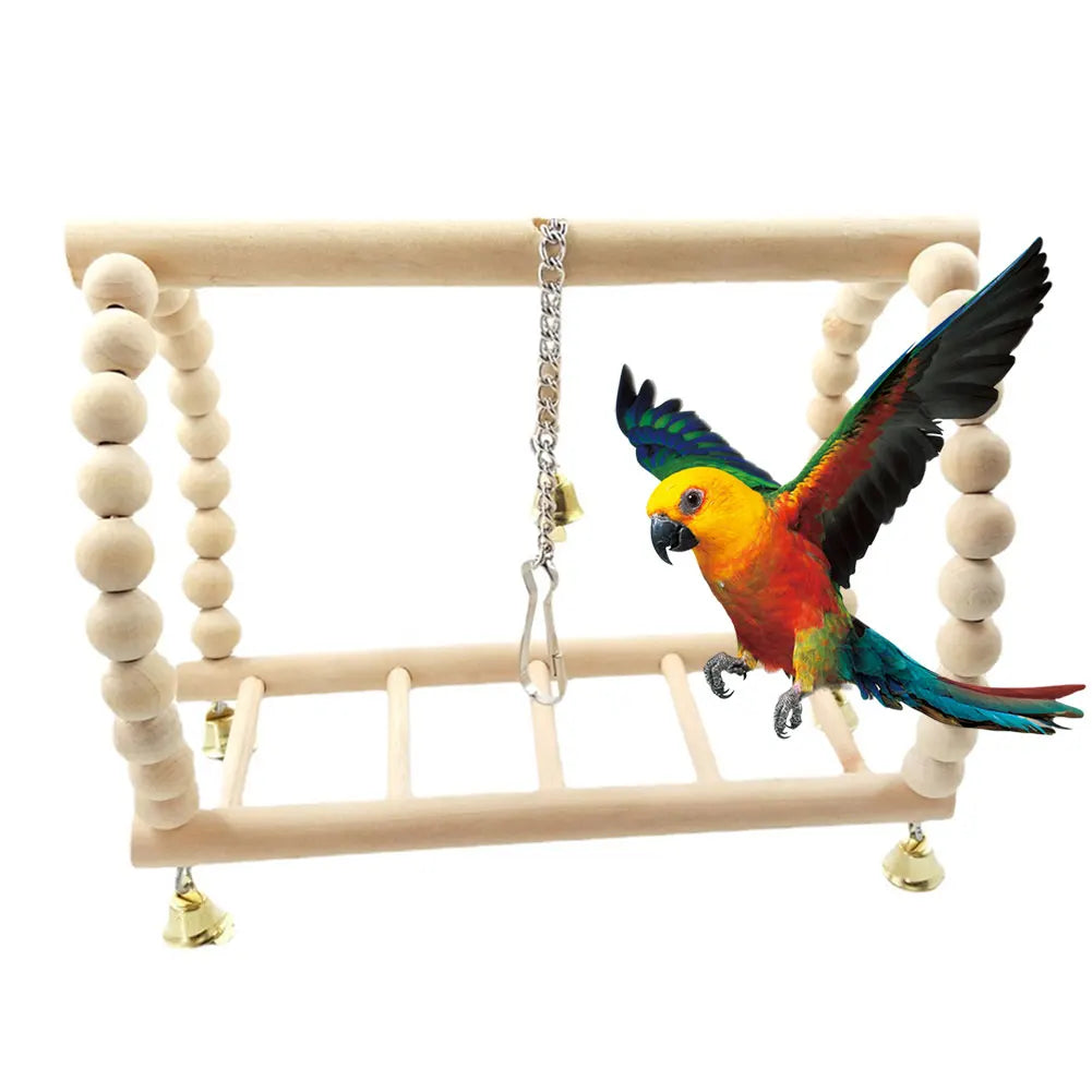 Bird Swing Exercise Climbing Hanging Ladder