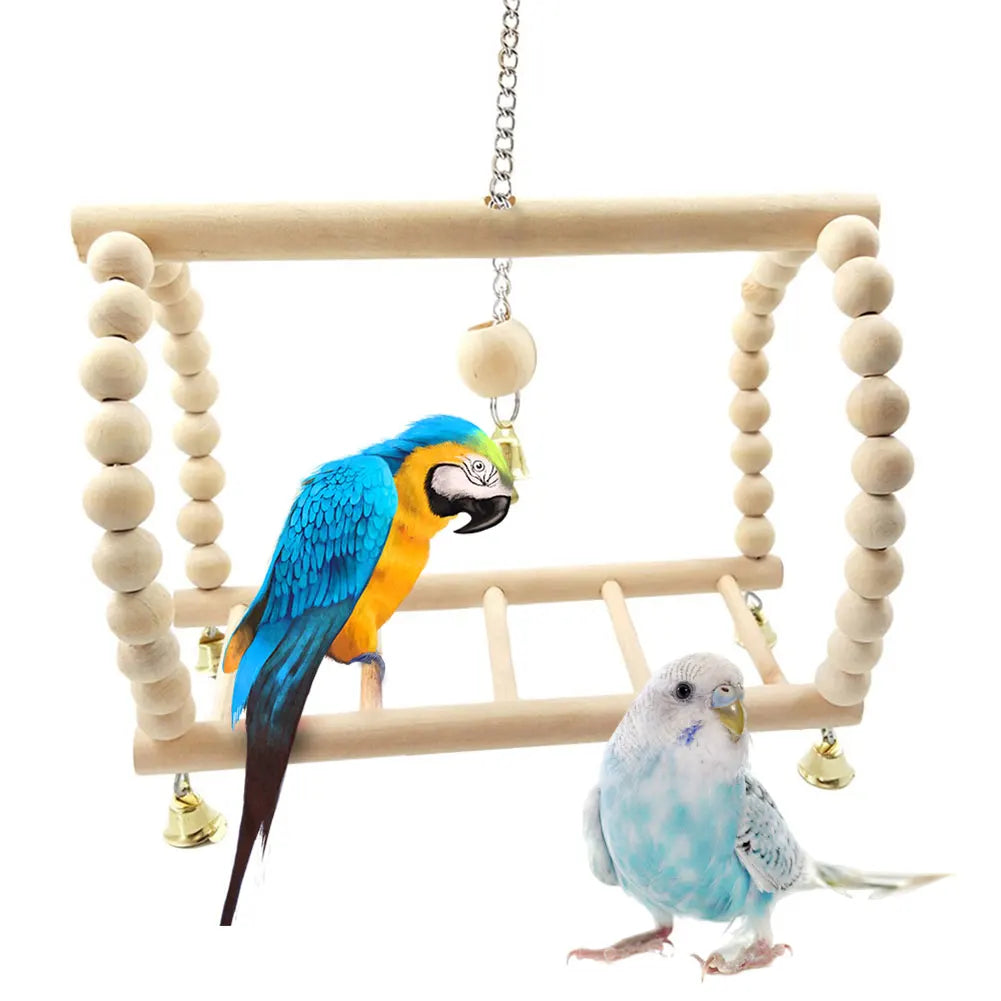 Bird Swing Exercise Climbing Hanging Ladder