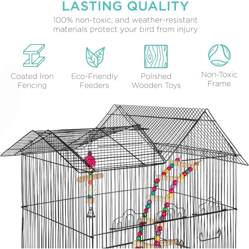 Indoor/Outdoor Iron Bird Cage