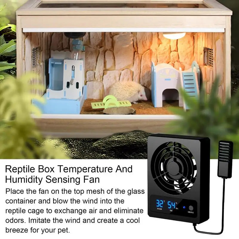 Ventilation Fan For Reptile Enclosure