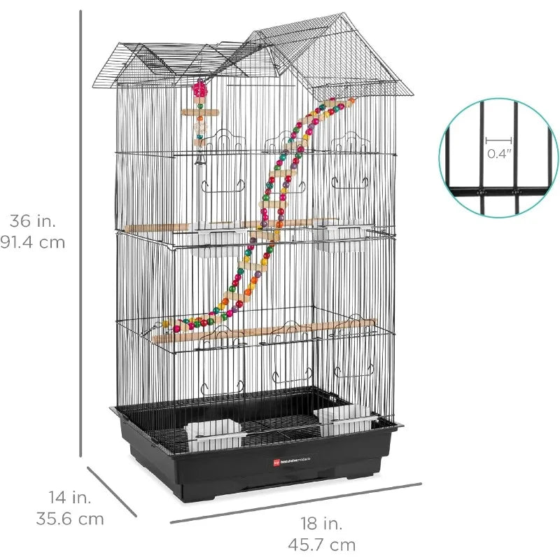 Indoor/Outdoor Iron Bird Cage