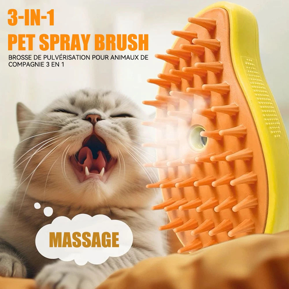 Steamy Pet Brush