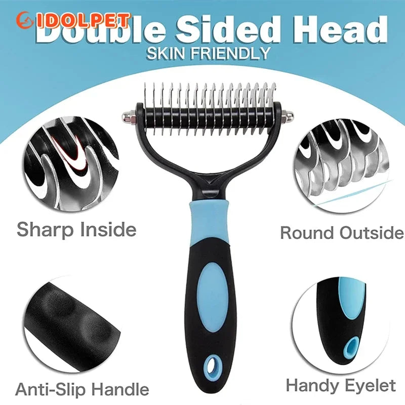 Professional Pet Deshedding Brush