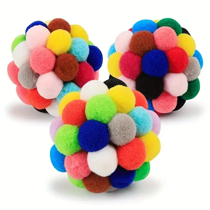 Cat Plush Ball Toy