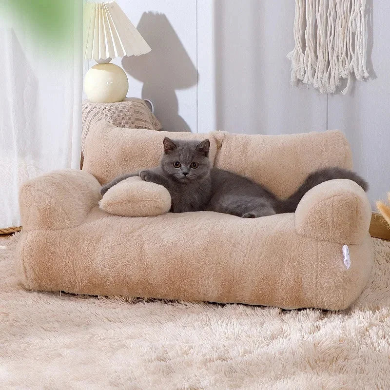 Plush Soft Cat Sofa Bed