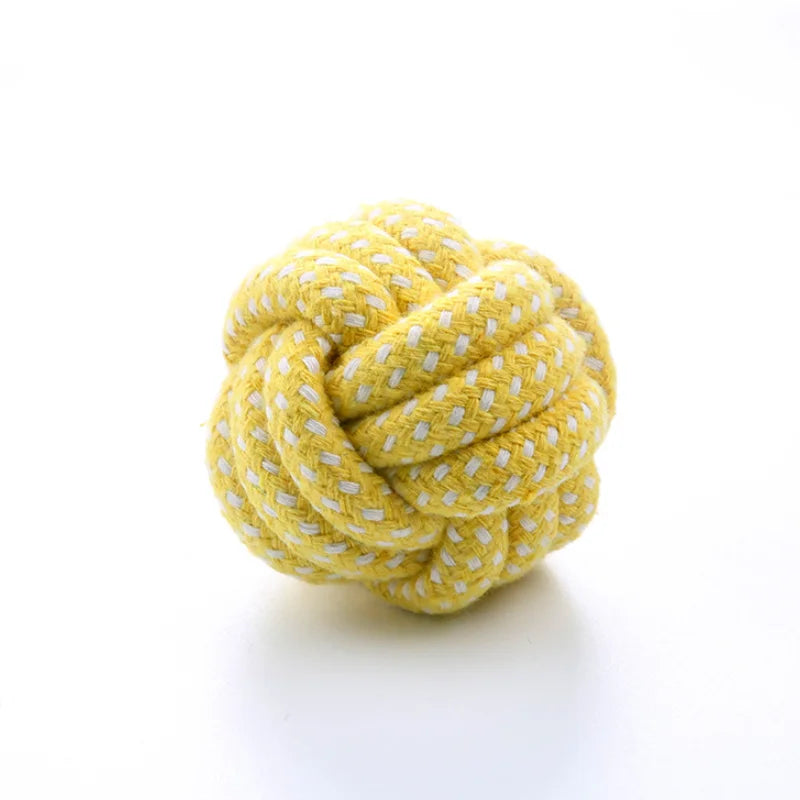 Cotton Chew Knot Ball Toy for Pets