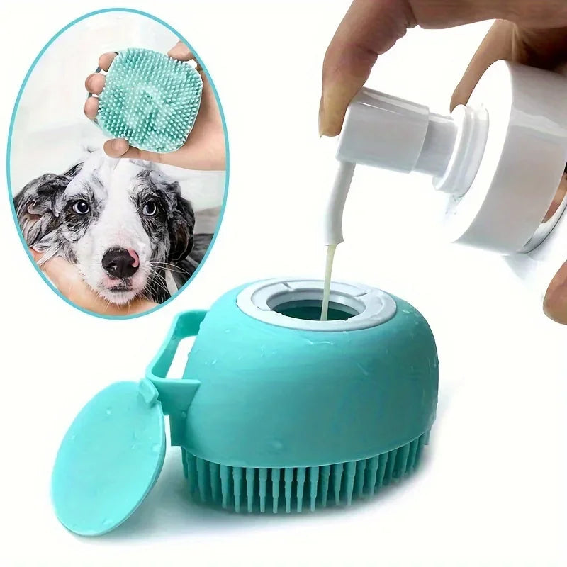 Pet Shampoo Brush Comb