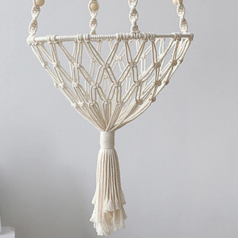 Macrame Cat Hammock Bed