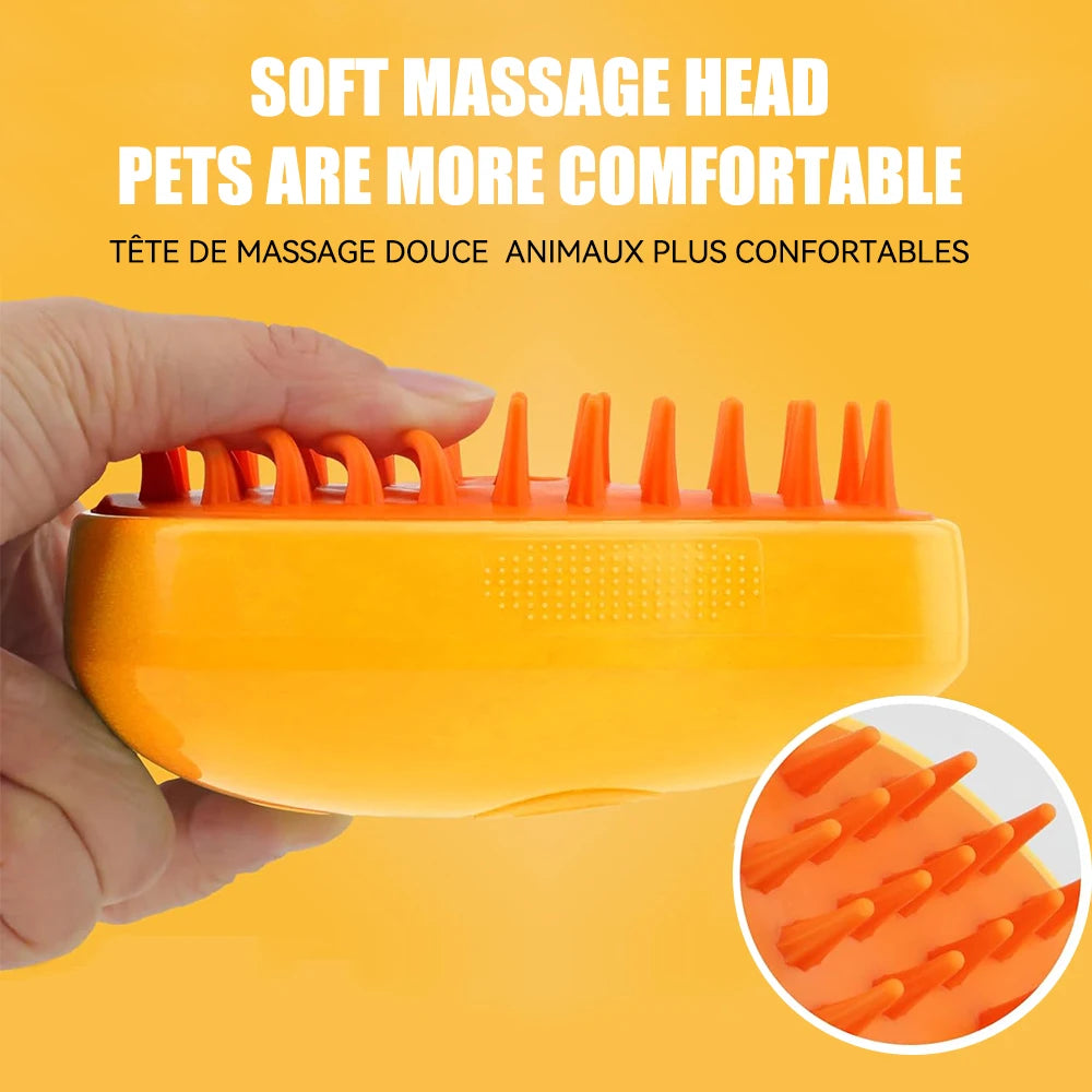 Steamy Pet Brush