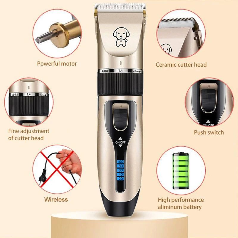 Pet Grooming Shaver Set