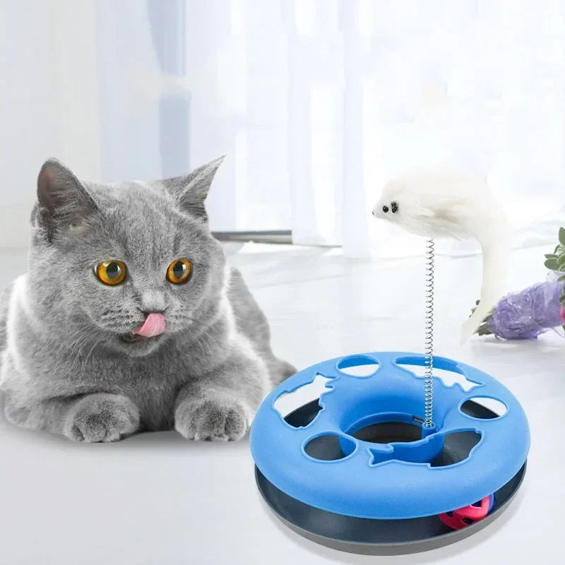 Turntable Ball for Indoor Cats