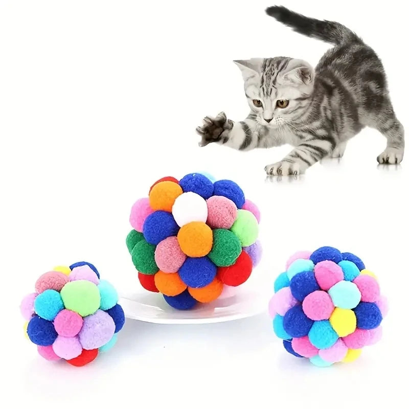 Cat Plush Ball Toy