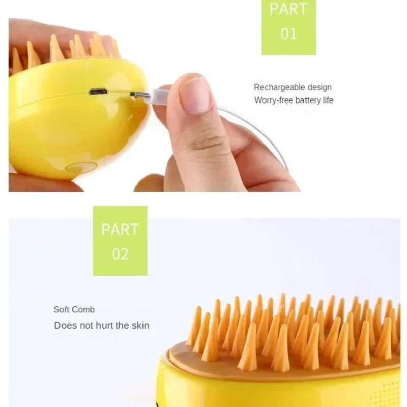 Cat Steam Brush Combs