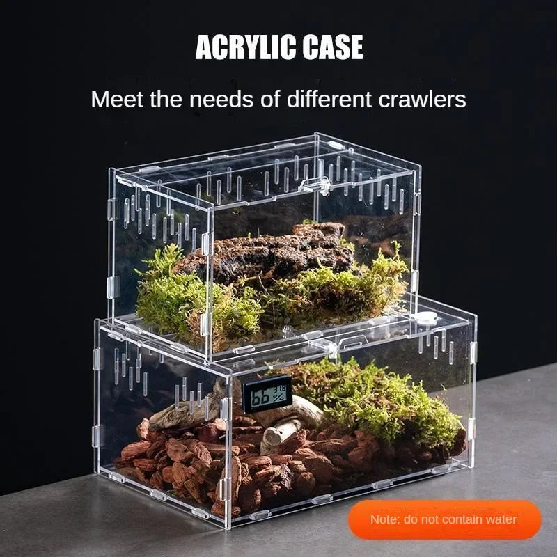 Reptile Habitat Terrarium Breeding Box Case