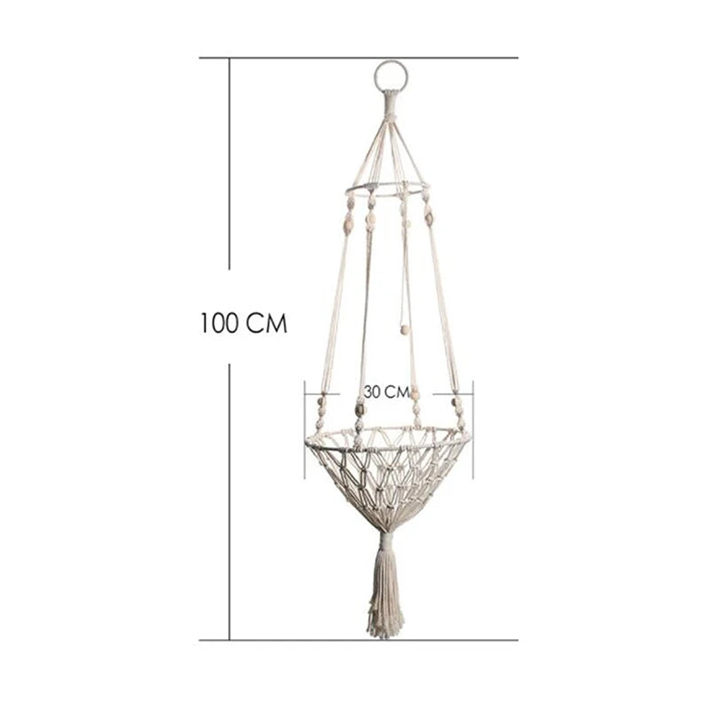 Macrame Cat Hammock Bed