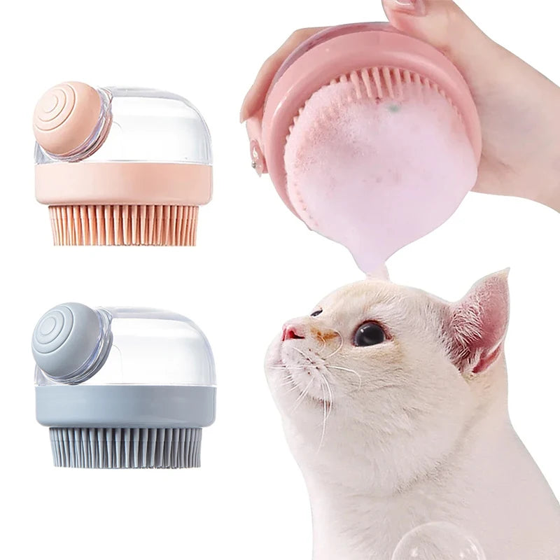 Pet Bath Comb Grooming Brush