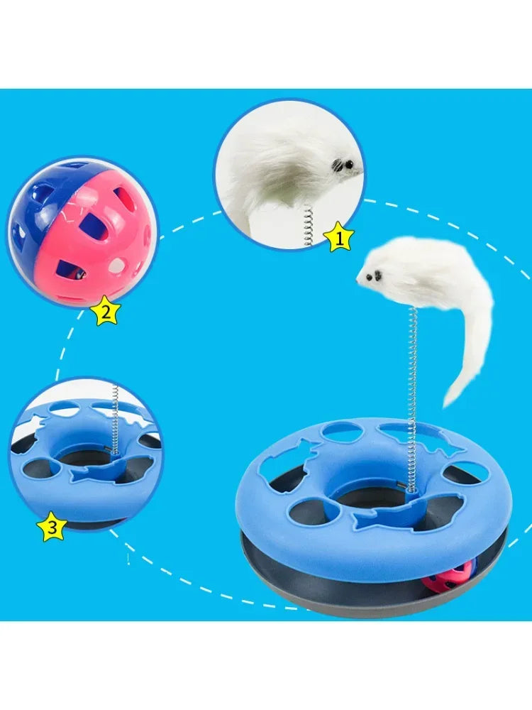 Turntable Ball for Indoor Cats