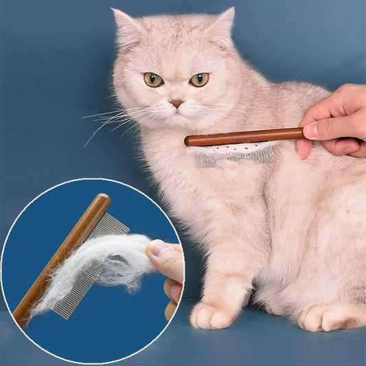 Wooden Pet Hair Remover